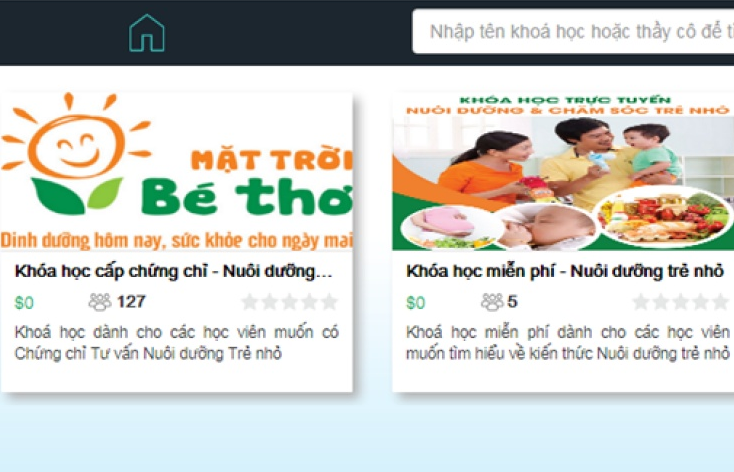 Khai trương hệ thống đào tạo trực tuyến về nuôi dưỡng trẻ nhỏ