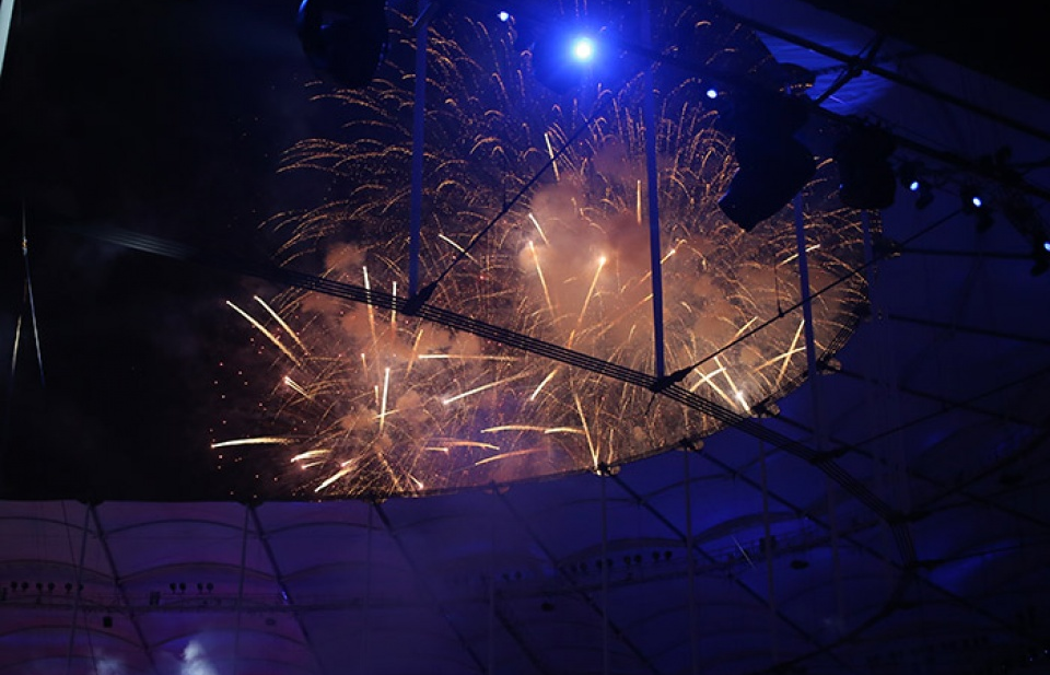 Cảm hứng "Cùng nhau tỏa sáng" trong đêm khai mạc SEA Games 29