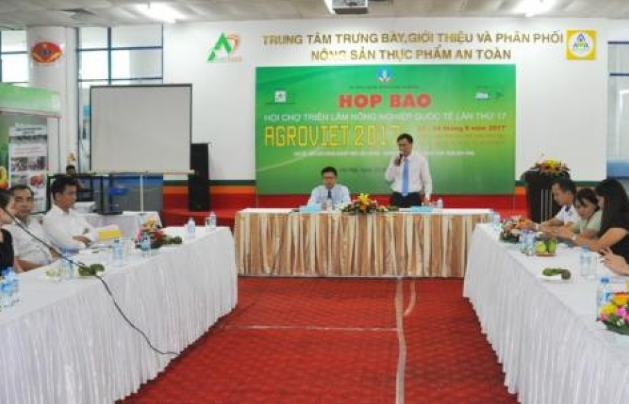 AgroViet 2017 quy tụ nhiều doanh nghiệp quốc tế