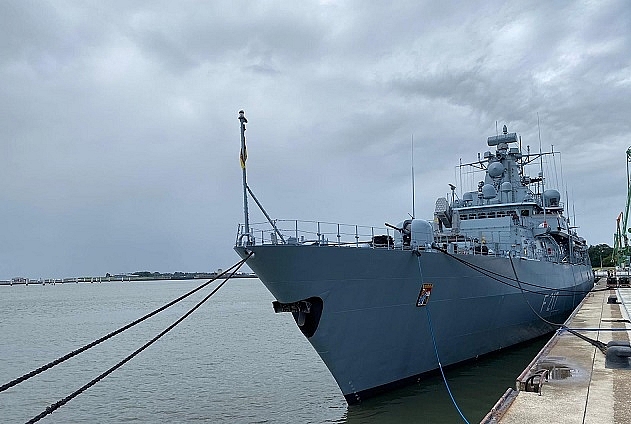 Đức đưa khinh hạm tới châu Á, nỗ lực triển khai định hướng Ấn Độ Dương-Thái Bình Dương
