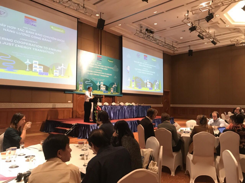 Thúc đẩy hợp tác, đảm bảo chuyển dịch năng lượng công bằng thuc day hop tac dam bao chuyen dich nang luong cong bang