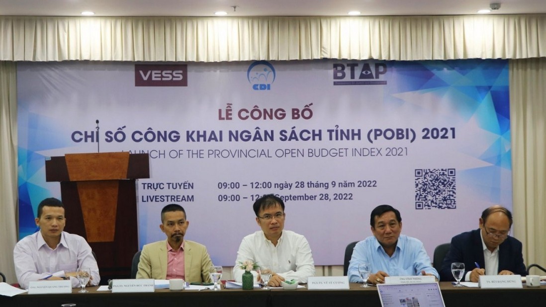 Khảo sát POBI 2021: Bà Rịa - Vũng Tàu đứng đầu về mức độ công khai ngân sách, các tỉnh cải thiện không đáng kể