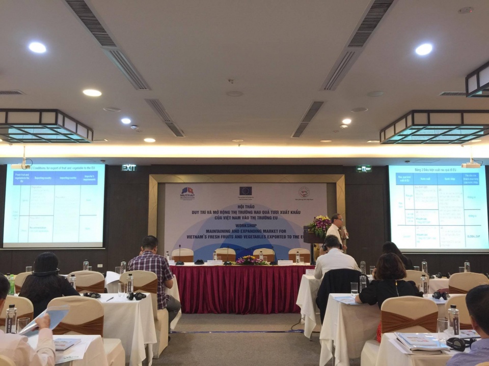 tao thuan loi cho rau qua viet nam vao thi truong chau au