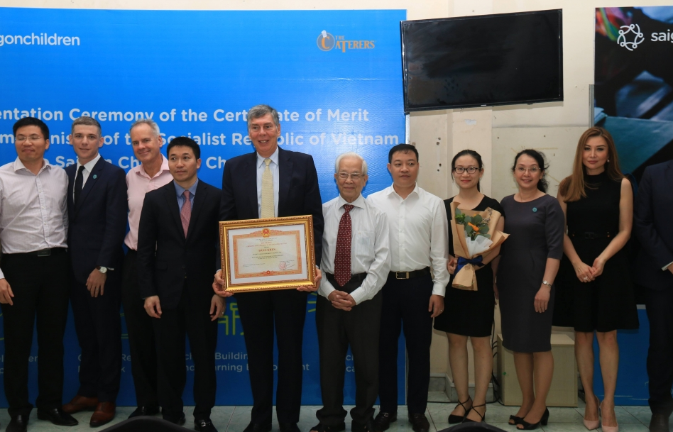 Saigonchildren được vinh danh vì những đóng góp cho giáo dục Việt Nam