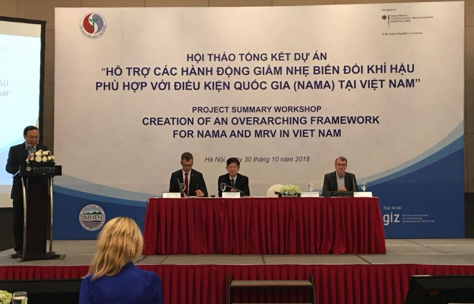 Đức giúp Việt Nam tăng cường năng lực chống biến đổi khí hậu