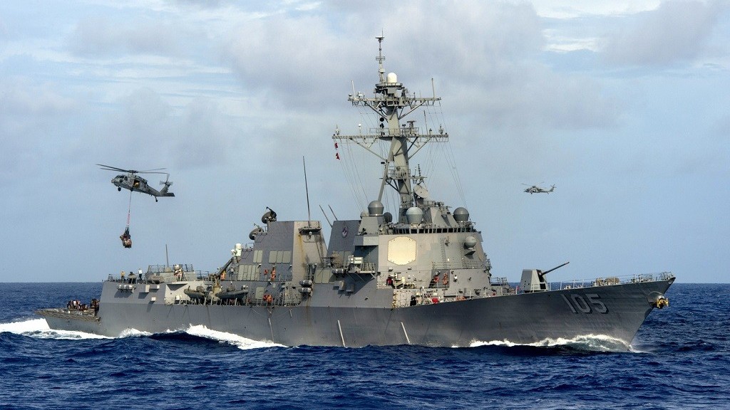 Giữa lúc căng thẳng gia tăng, chiến hạm Mỹ và Canada đi qua Eo biển Đài Loan