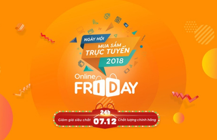 Online Friday 2018 quy tụ nhiều thương hiệu lớn