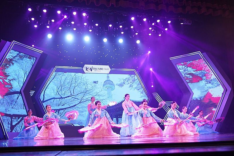 Trải nghiệm văn hóa, ẩm thực thú vị tại Hội chợ Văn hóa Việt Nam - Hàn Quốc