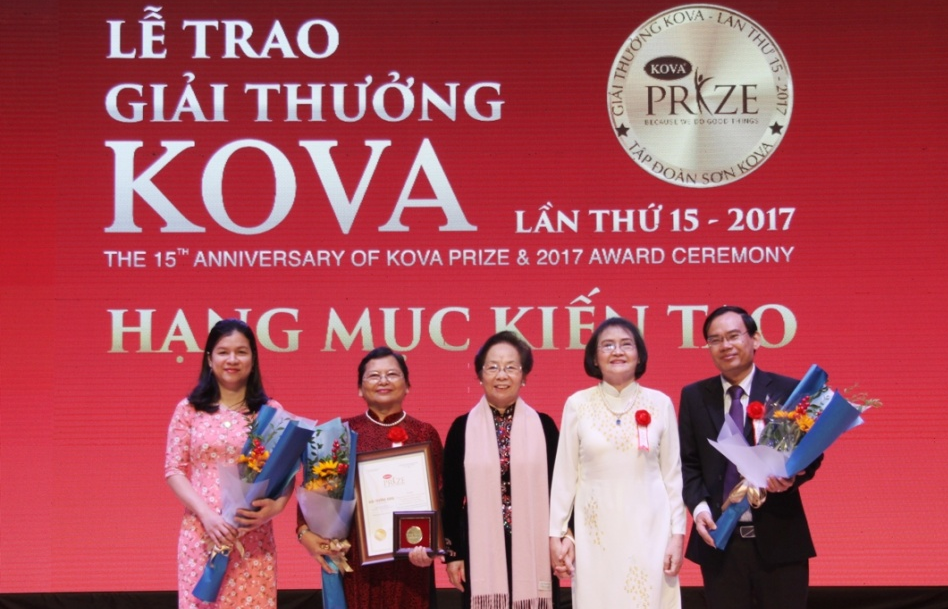 KOVA 2017: Vinh danh các công trình khoa học có tính ứng dụng cao