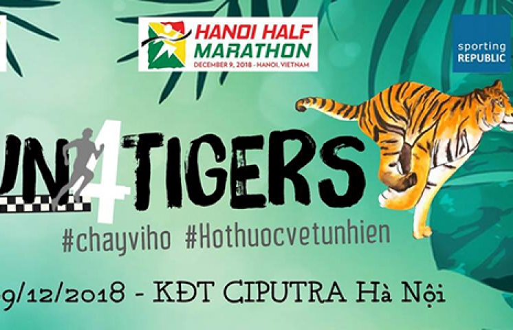 Hơn 750 người tham gia "Chạy vì hổ"