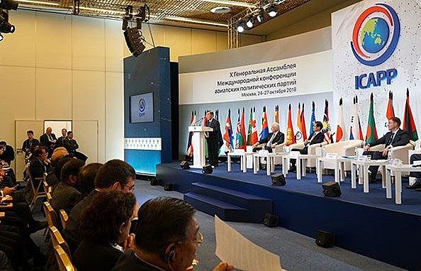 Việt Nam dự cuộc họp ủy ban Hội nghị quốc tế các chính đảng châu Á