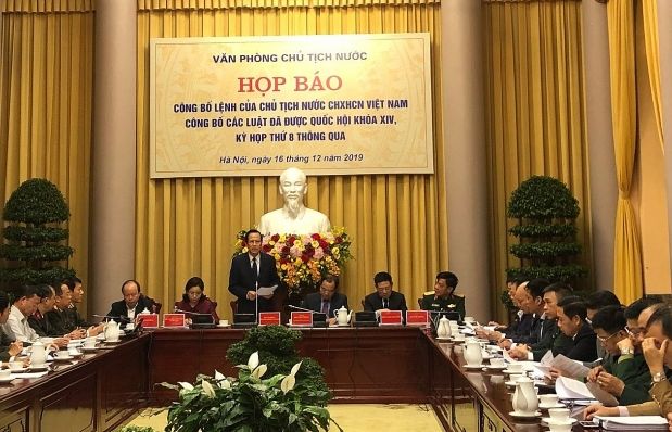 Công bố Lệnh của Chủ tịch nước đối với 11 Luật mới