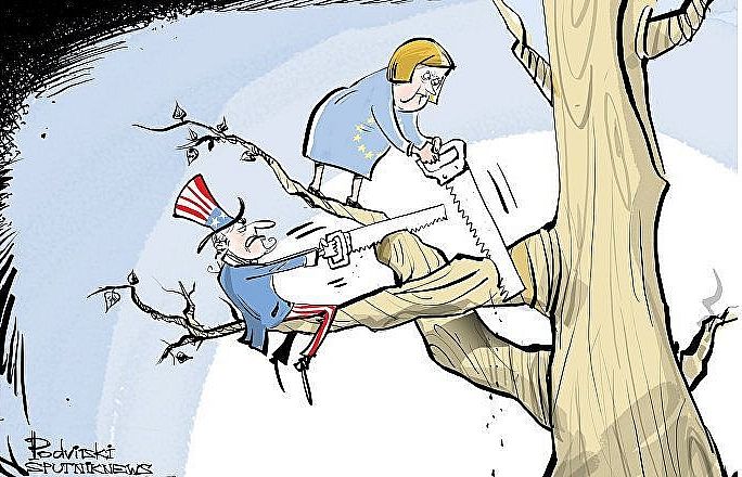 Quan hệ Mỹ - châu Âu “rạn nứt” vì Dòng chảy phương Bắc 2