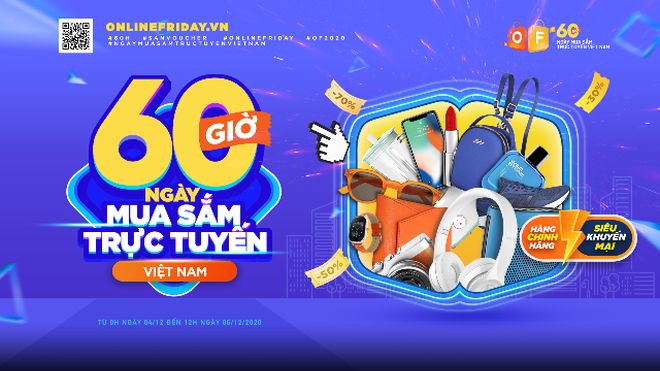 Khởi động '60 giờ mua sắm trực tuyến Việt Nam 2020'