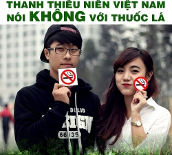 Gần 1.000 sinh viên nói 'không' với thuốc lá và thuốc lá điện tử