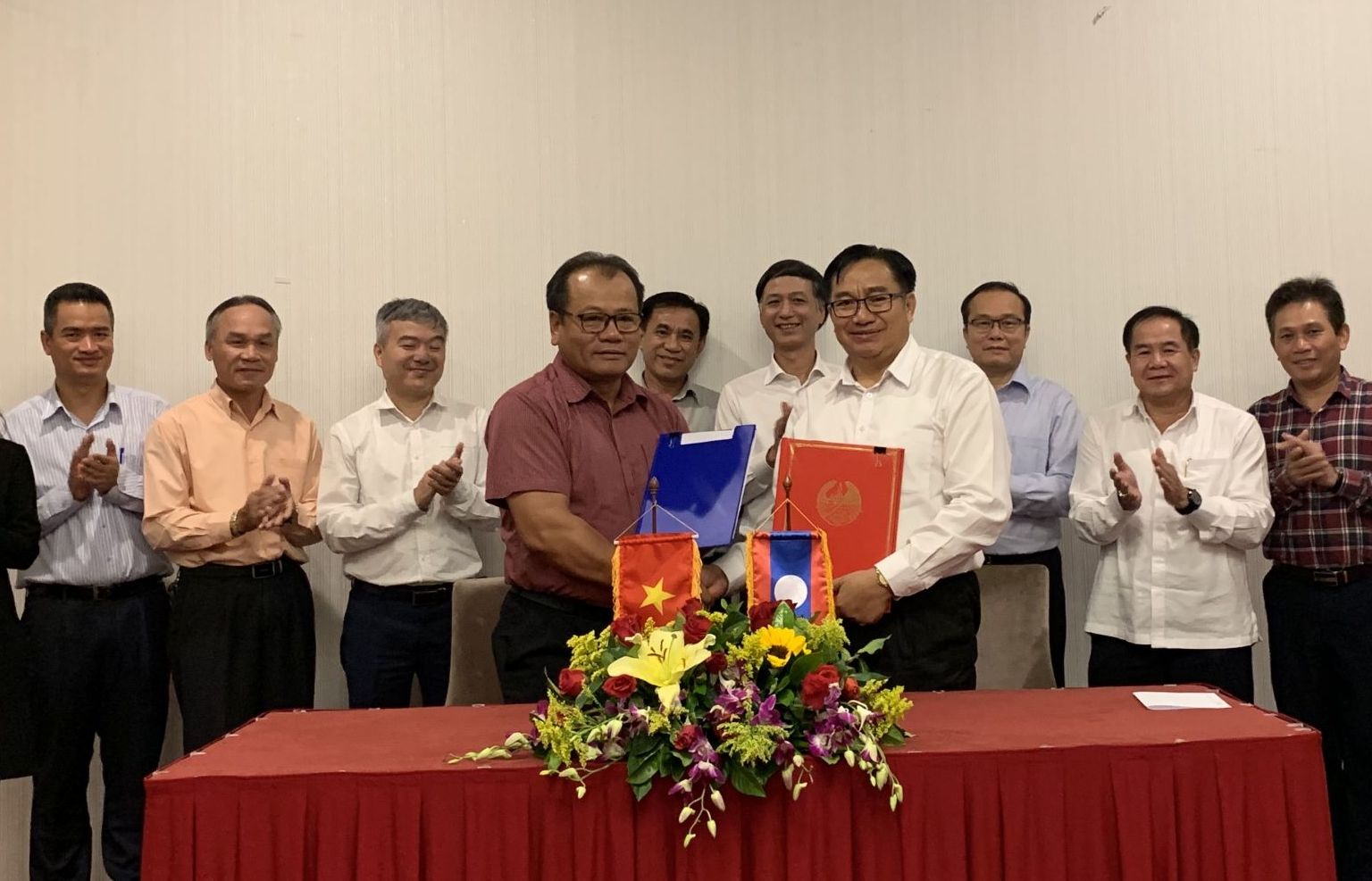 Hai Đoàn Chuyên viên biên giới Việt Nam - Lào họp tại Thủ đô Vientiane