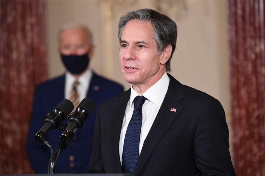 Ngoại trưởng Mỹ lần đầu điện đàm với người đồng cấp Saudi Arabia Ngoại trưởng Mỹ lần đầu điện đàm với người đồng cấp Saudi Arabia