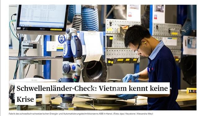 Báo Đức: Việt Nam không biết tới khủng hoảng