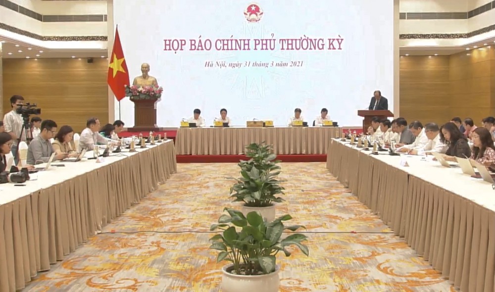 Họp báo Chính phủ thường kỳ tháng 3