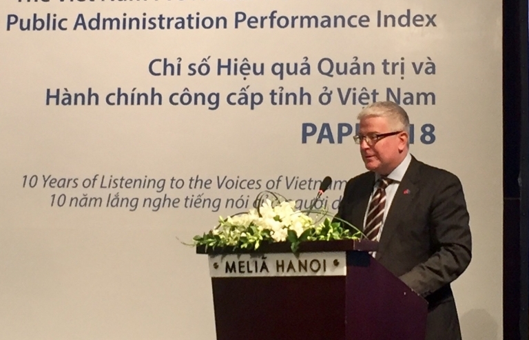 Khảo sát PAPI 2018: Hiệu quả quản trị và hành chính công đã được cải thiện
