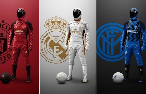 Bộ trang phục đặc biệt cho cầu thủ bóng đá mùa dịch Covid-19 gây nhiều liên tưởng khôi hài