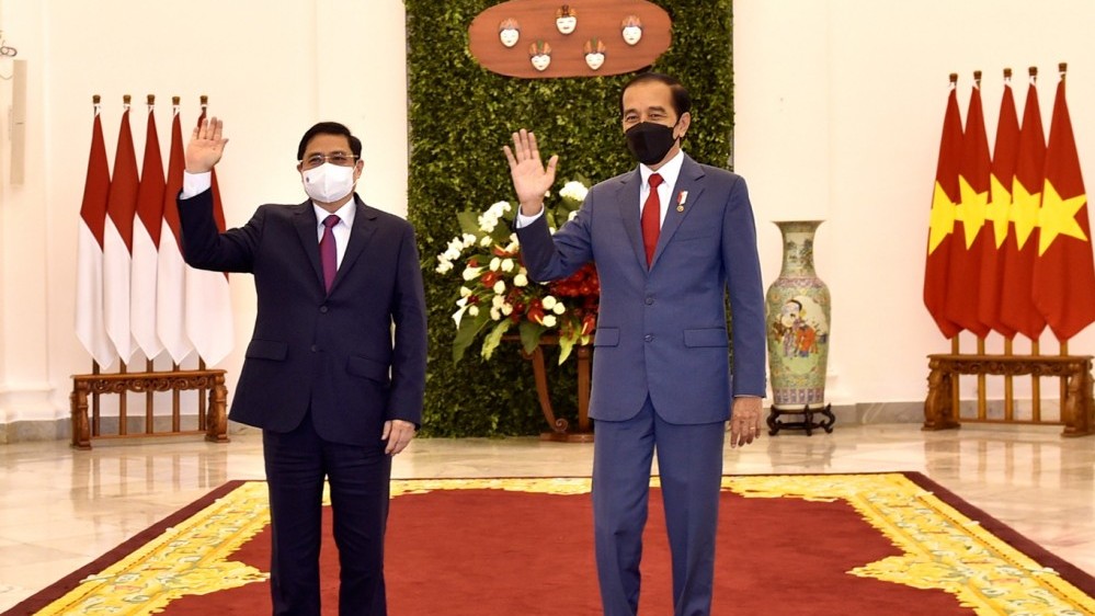 Thủ tướng Phạm Minh Chính gặp song phương Tổng thống Indonesia