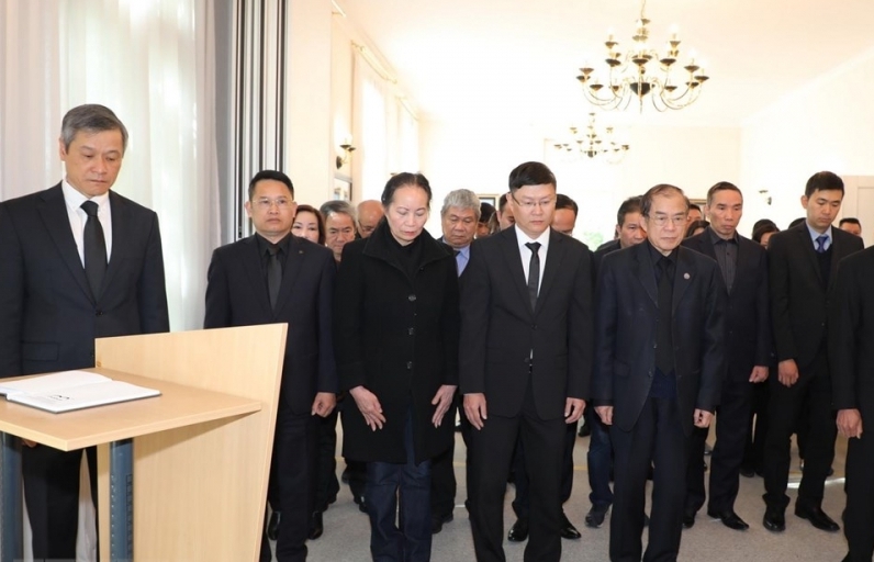 Lễ viếng và mở Sổ tang nguyên Chủ tịch nước Lê Đức Anh tại Singapore, New Zealand, Đức và Thụy Sĩ