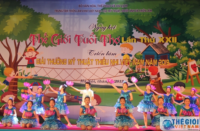 Nhiều hoạt động bổ ích cho thiếu nhi tại Ngày hội "Thế giới tuổi thơ lần thứ XXII" nhieu hoat dong bo ich tai ngay hoi the gioi tuoi tho lan thu xxii