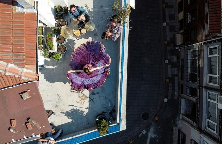 nhung buc anh ngo ngang ve the gioi trong dai dich covid 19 tu tren cao