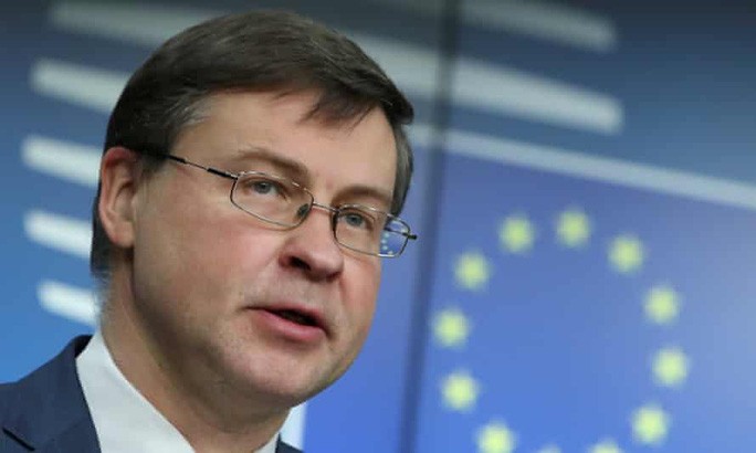 Phó Chủ tịch Ủy ban châu Âu (EC) Valdis Dombrovskis Phó Chủ tịch Ủy ban châu Âu (EC) Valdis Dombrovskis