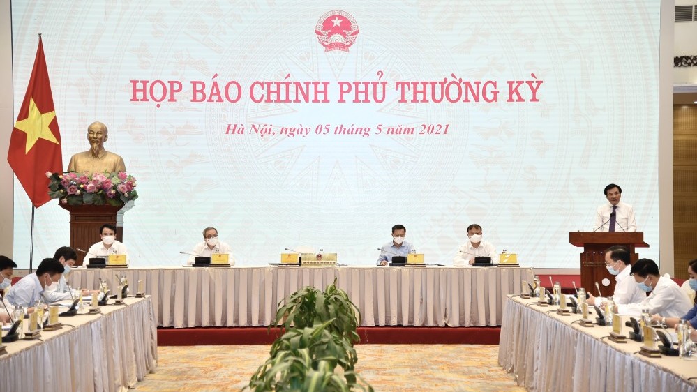 Họp báo Chính phủ thường kỳ tháng 4/2021: Kinh tế tiếp tục phục hồi, kiên định thực hiện 'mục tiêu kép'