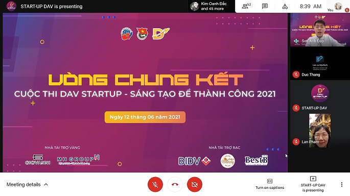 Học viện Ngoại giao tổ chức thành công vòng chung kết cuộc thi DAV Startup 2021 Học viện Ngoại giao tổ chức thành công vòng chung kết cuộc thi DAV Startup 2021