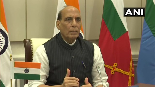 Bộ trưởng Quốc phòng Ấn Độ Rajnath Singh. (Ảnh: ANI) Bộ trưởng Quốc phòng Ấn Độ Rajnath Singh. (Ảnh: ANI)