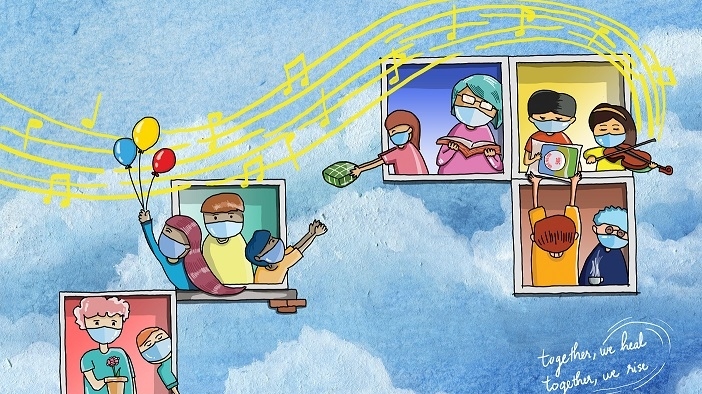 Kết quả cuộc thi 'Hãy tin tưởng, khích lệ lẫn nhau và cùng nhau chiến thắng Covid-19'