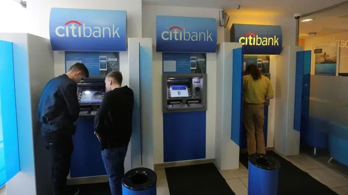 Citibank đang có 10 chi nhánh ngân hàng bán lẻ tại Nga. (Ảnh: Reuters). Citibank đang có 10 chi nhánh ngân hàng bán lẻ tại Nga. (Ảnh: Reuters).