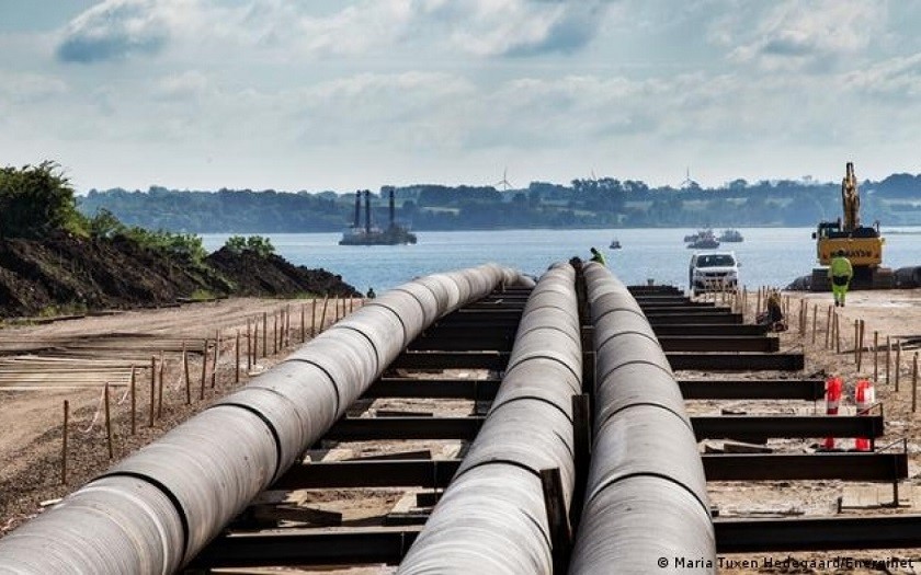 Đường ống Baltic là phương án giúp Ba Lan tránh phụ thuộc vào khí đốt của Nga. Ảnh: Maria Tuxen.