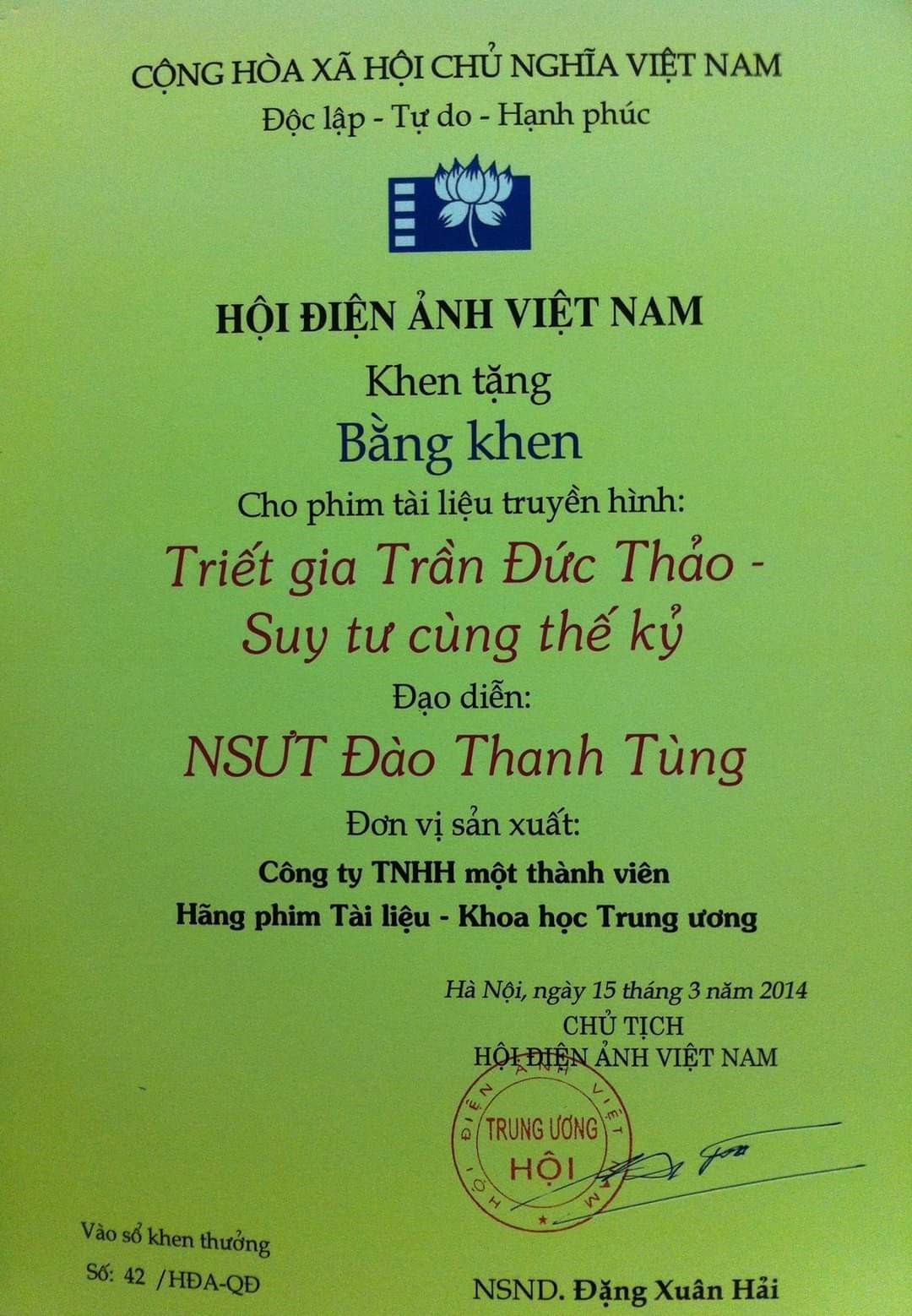 Đạo diễn Ngô Hương Giang