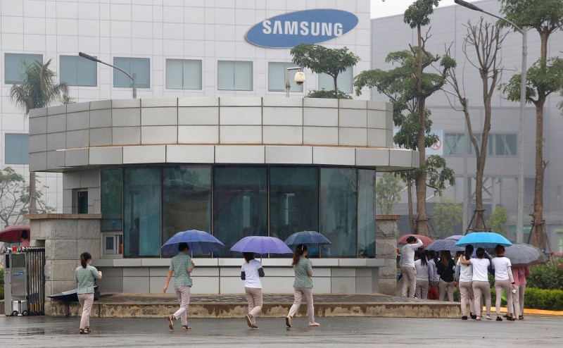 Các thương hiệu công nghệ lớn như Samsung đang mở rộng hoạt động tại Việt Nam. (Nguồn: Reuters) Các thương hiệu công nghệ lớn như Samsung đang mở rộng hoạt động tại Việt Nam. (Nguồn: Reuters)
