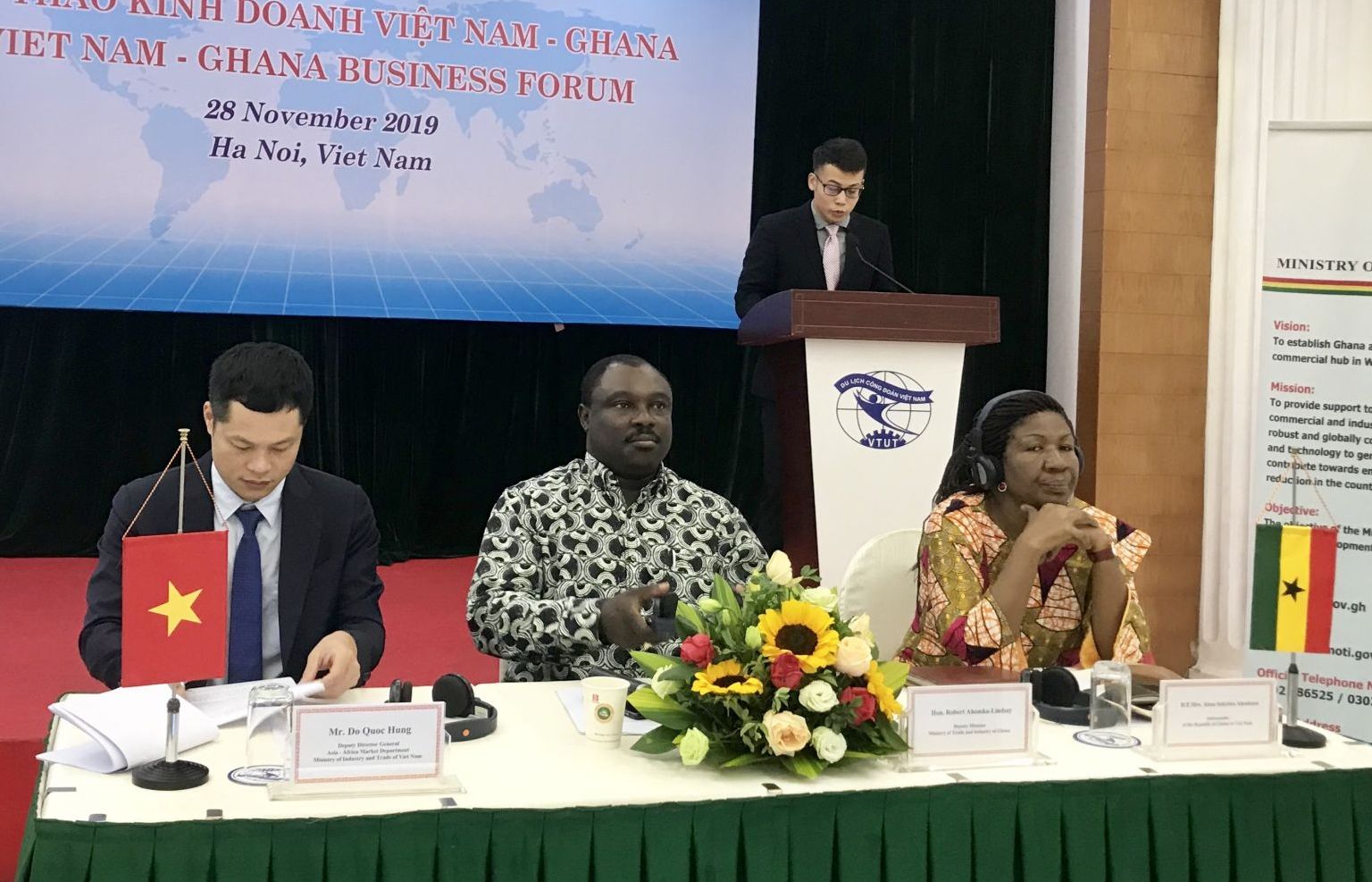 Tìm cơ hội hợp tác kinh doanh Việt Nam - Ghana