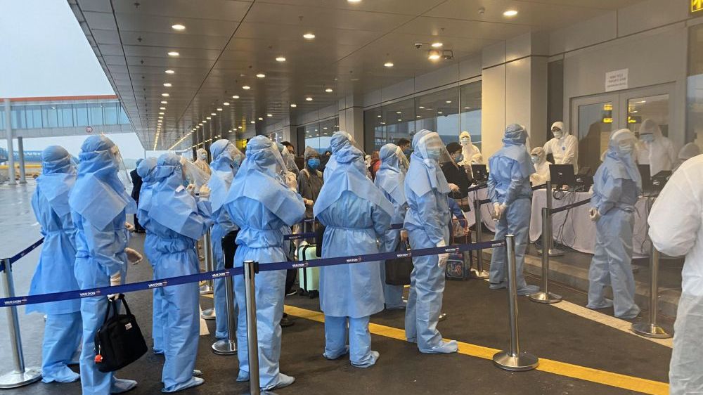 Phối hợp đưa 368 công dân Việt Nam từ Ma Cao (Trung Quốc) về nước