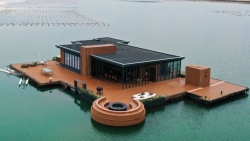 Sức hút từ biệt thự nổi 600 mét vuông trên biển đầu tiên tại Trung Quốc