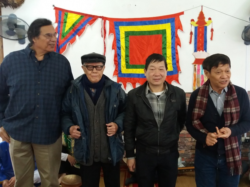 Hội ngộ văn hóa trong “ngôi nhà đối ngoại” ngày Xuân