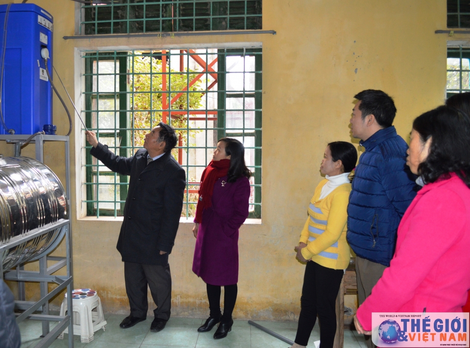 Vĩnh Phúc nhận tài trợ thiết bị lọc nước tinh khiết của Đức vinh phuc nhan tai tro thiet bi loc nuoc tinh khiet cua duc