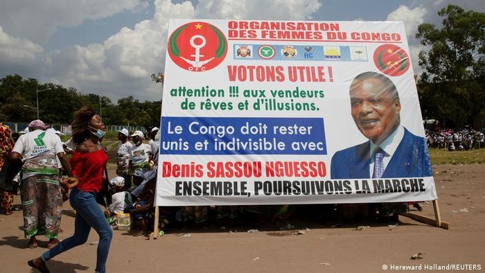 Nhiều khả năng Tổng thống Congo đương nhiệm Denis Sassou Nguesso sẽ tái đắc cử. (Nguồn: Reuters)