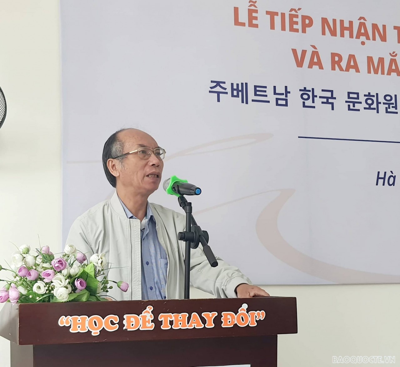 Lễ Trao tặng bộ gõ Samulnori truyền thống Hàn Quốc cho trường Đại học Đại Nam trang trọng và ý nghĩa