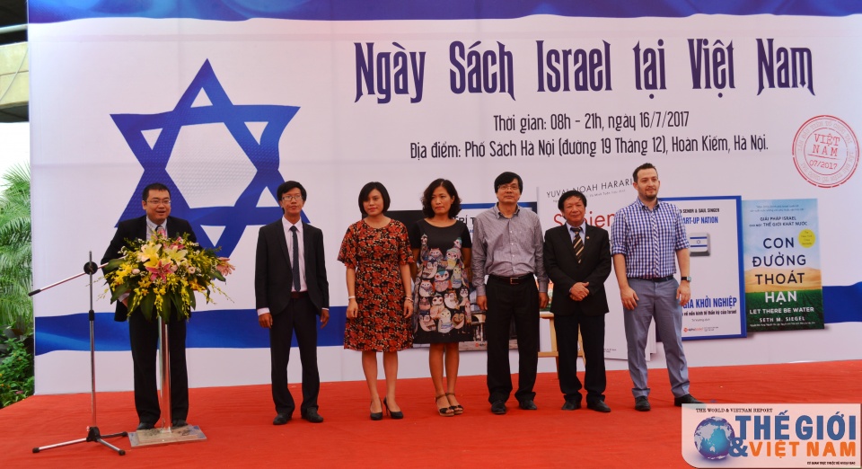 Khai mạc “Ngày sách Israel” tại Hà Nội khai mac ngay sach israel day y nghia