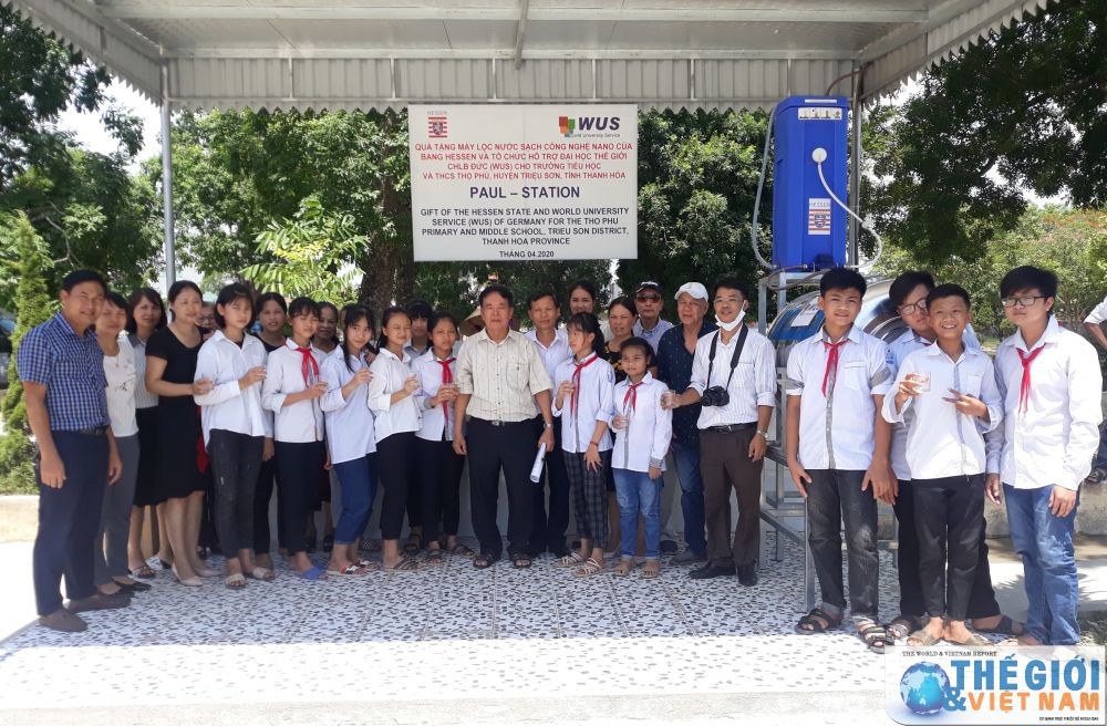 Đem nước sạch về nơi chảo lửa miền Trung dem nuoc sach ve noi chao lua mien trung