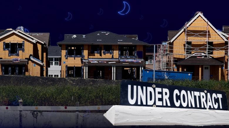 Cảnh báo về thị trường bất động sản Mỹ sẽ gặp khó. (Nguồn: CNN)