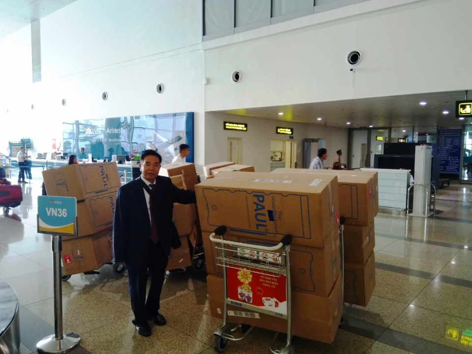 du cap nuoc uong lien cho 8000 nguoi o vung thien tai