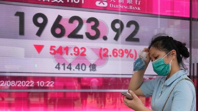 Chứng khoán thế giới đồng loạt đỏ sàn trước căng thẳng địa chính trị và lạm phát leo thang